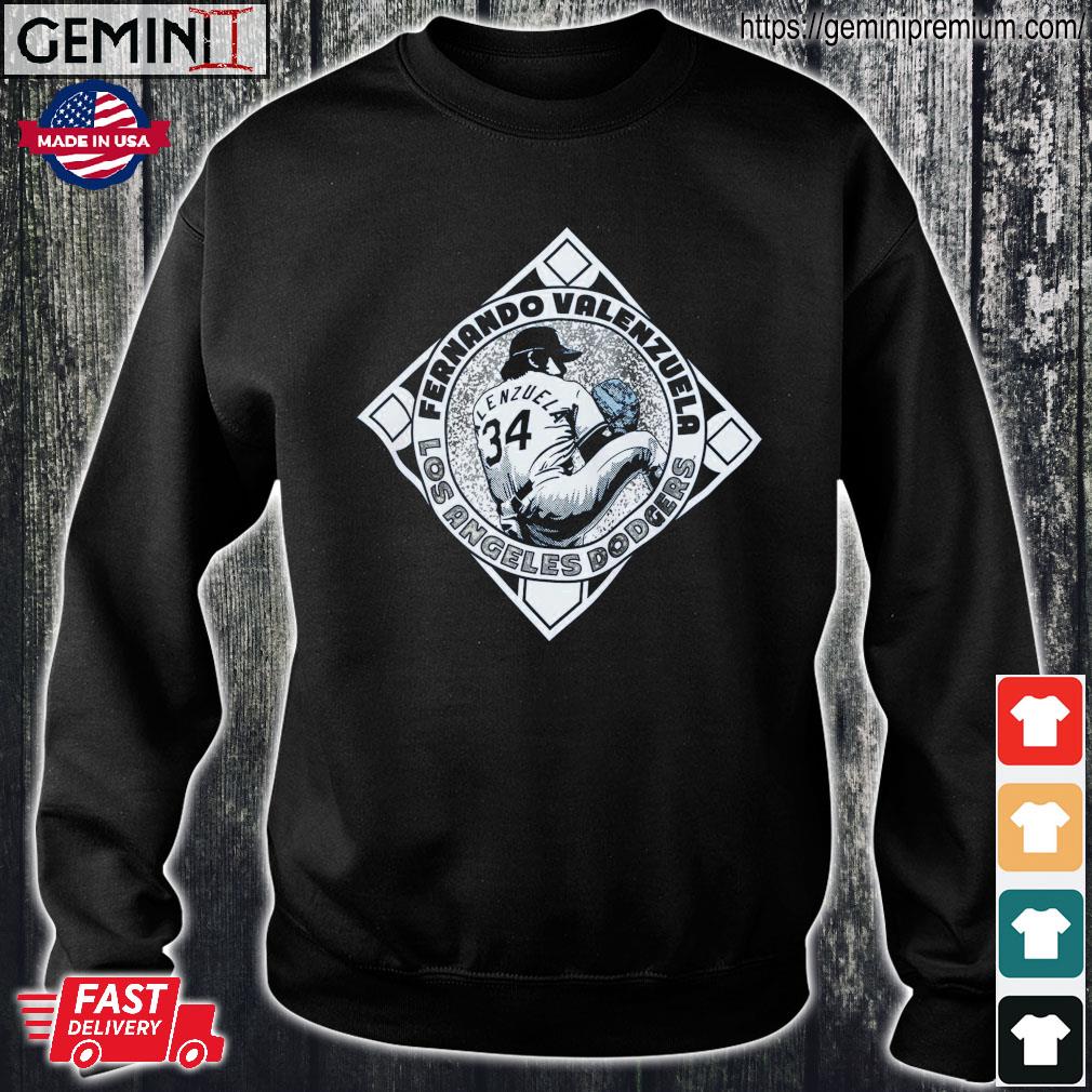 Emblem Crew Los Angeles Dodgers Fernando Valenzuela Shirt, hoodie