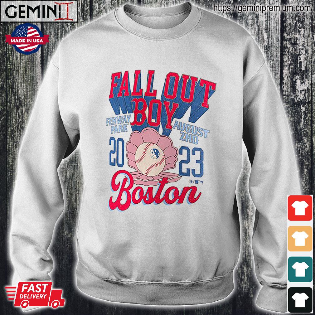 Fall Out Boy Boston Red Sox Fenway Park Tour Shirt Fall Out Boy