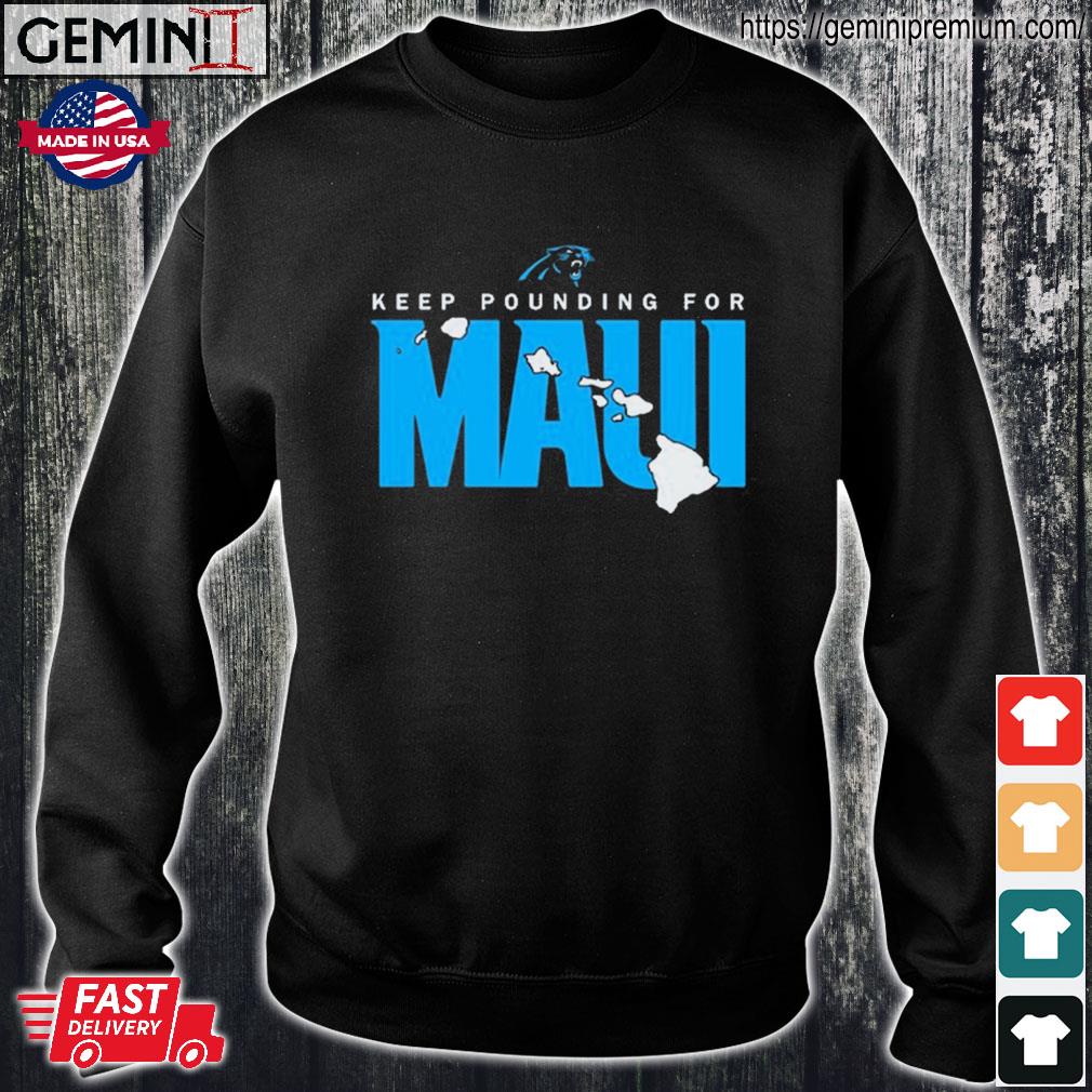 Carolina Panthers keep pounding for Maui shirt