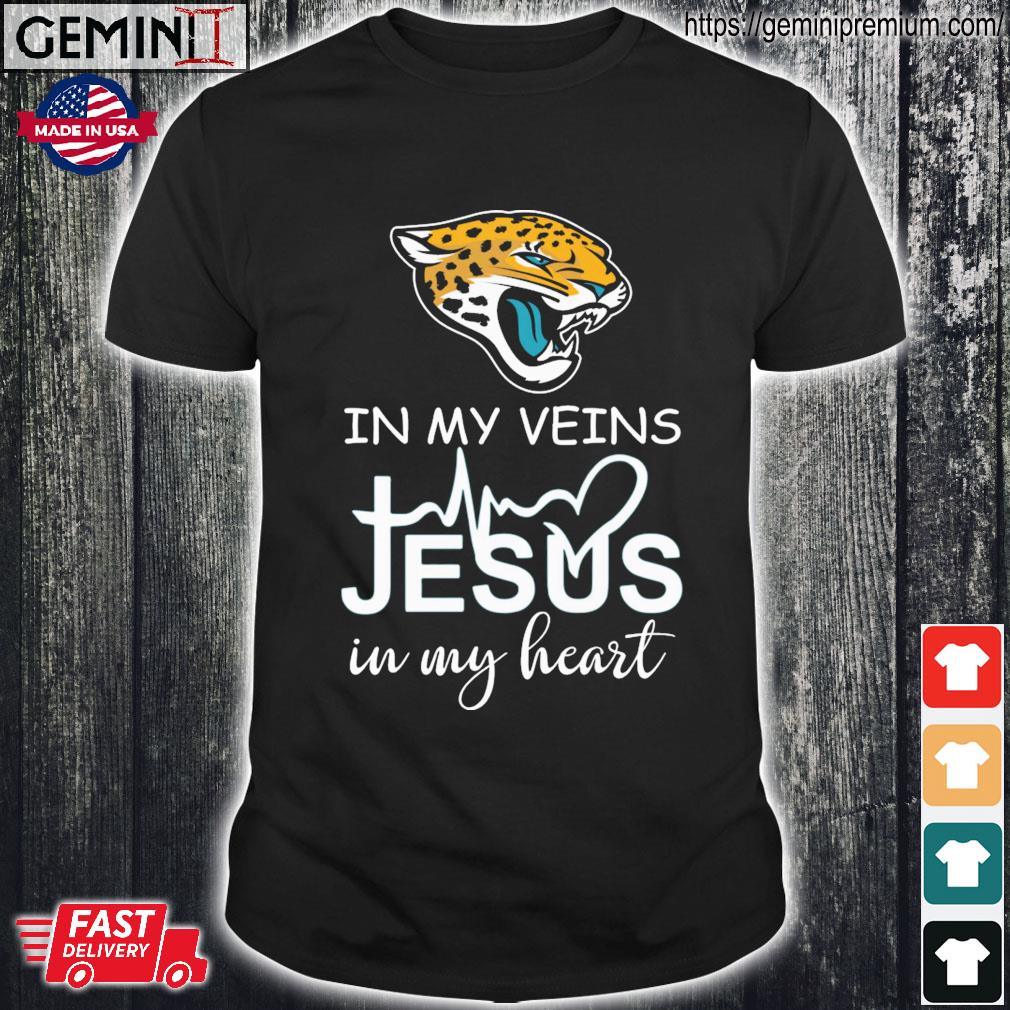 Washington Nationals Logo 2023 In My Veins Jesus In My Heart Shirt