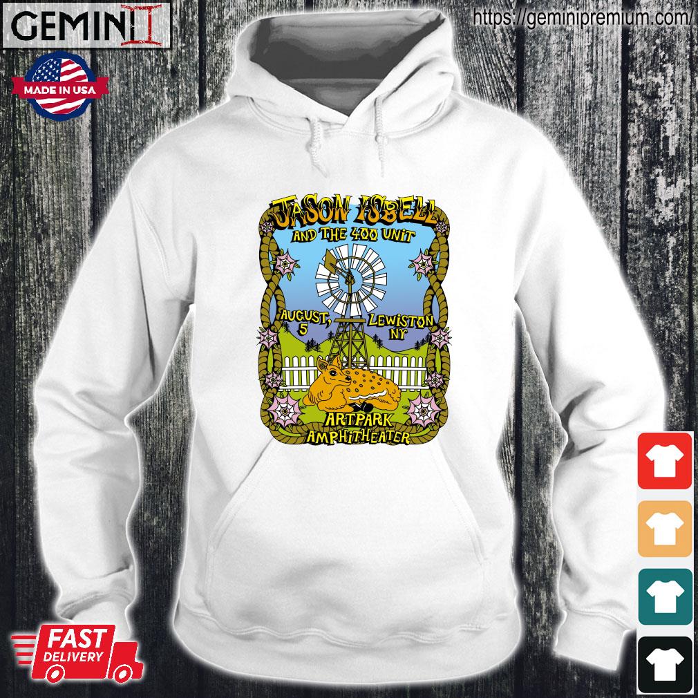 Jason Isbell And The 400 Unit Lewiston, NY August 5 2023, Artpark Amphitheater Shirt Hoodie