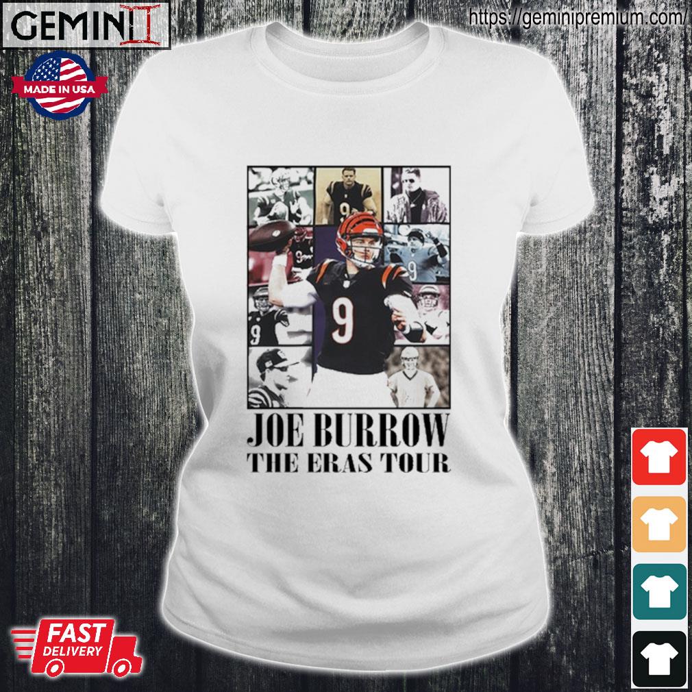 Official joe Burrow The Eras Tour T-Shirts, hoodie, tank top