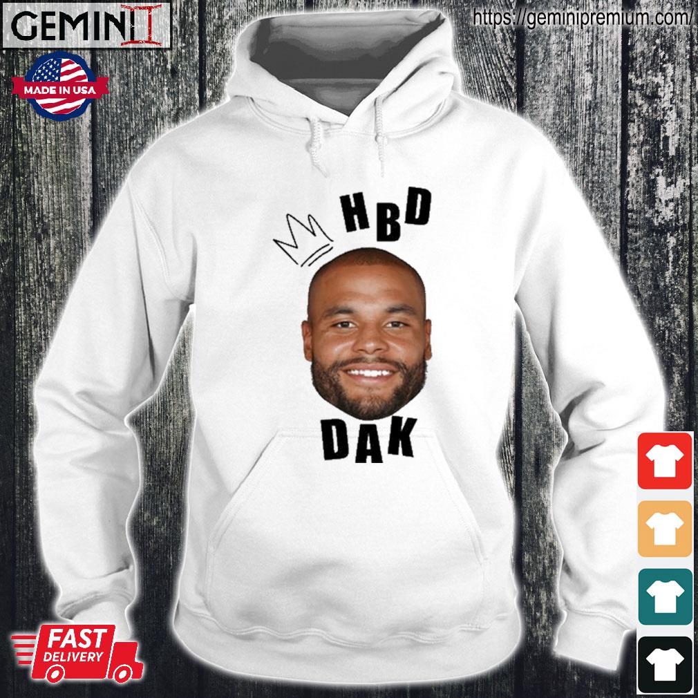 Official Dak Prescott Happy Birthday Shirt, hoodie, longsleeve