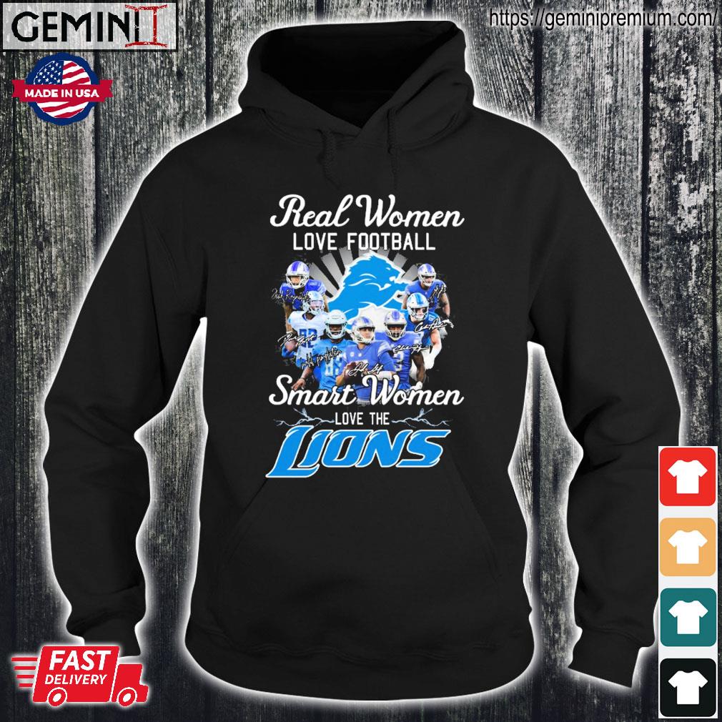 Real Women love Football Smart Women love the Detroit Lions 2023 Logo shirt,  hoodie, longsleeve, sweatshirt, v-neck tee