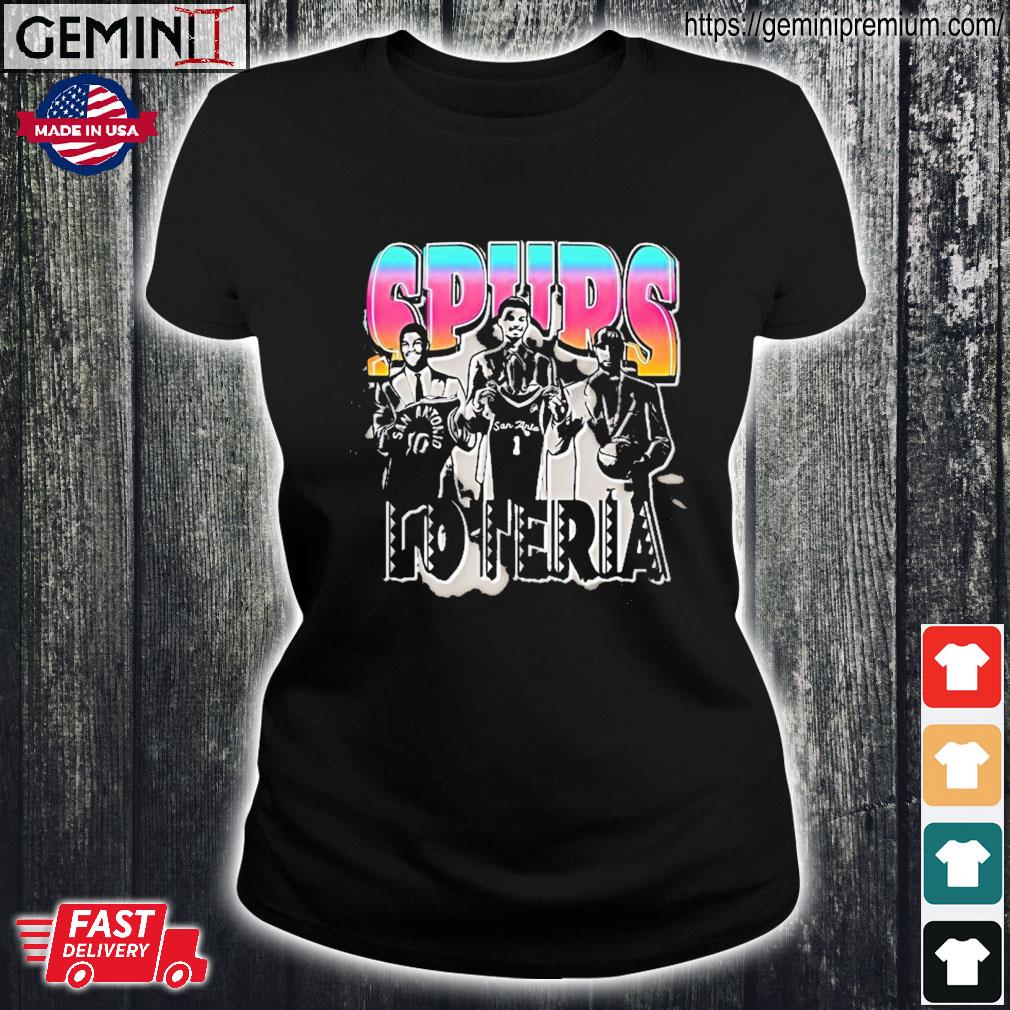 Spurs hot sale loteria shirt