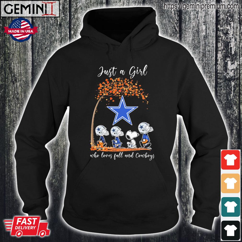 Just a girl who loves fall and Dallas Cowboys T-shirt, hoodie, sweater,  long sleeve and tank top