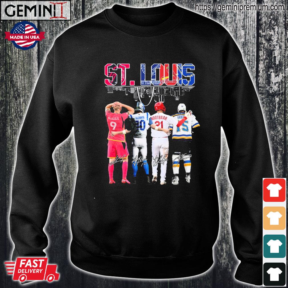 St. Louis Skyline Sports Klauss, A. J. McCarron Lars Nootbaar shirt,  hoodie, sweater, long sleeve and tank top