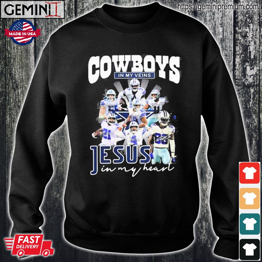 Love Dallas Cowboys Mycowboys Signatures Long Sleeve T Shirt in 2023