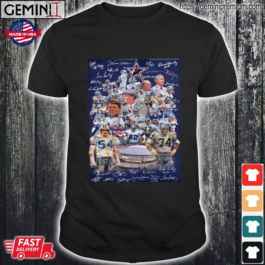 NFL Dallas Cowboys Legends Team Signatures Shirt, hoodie, sweater, long  sleeve and tank top