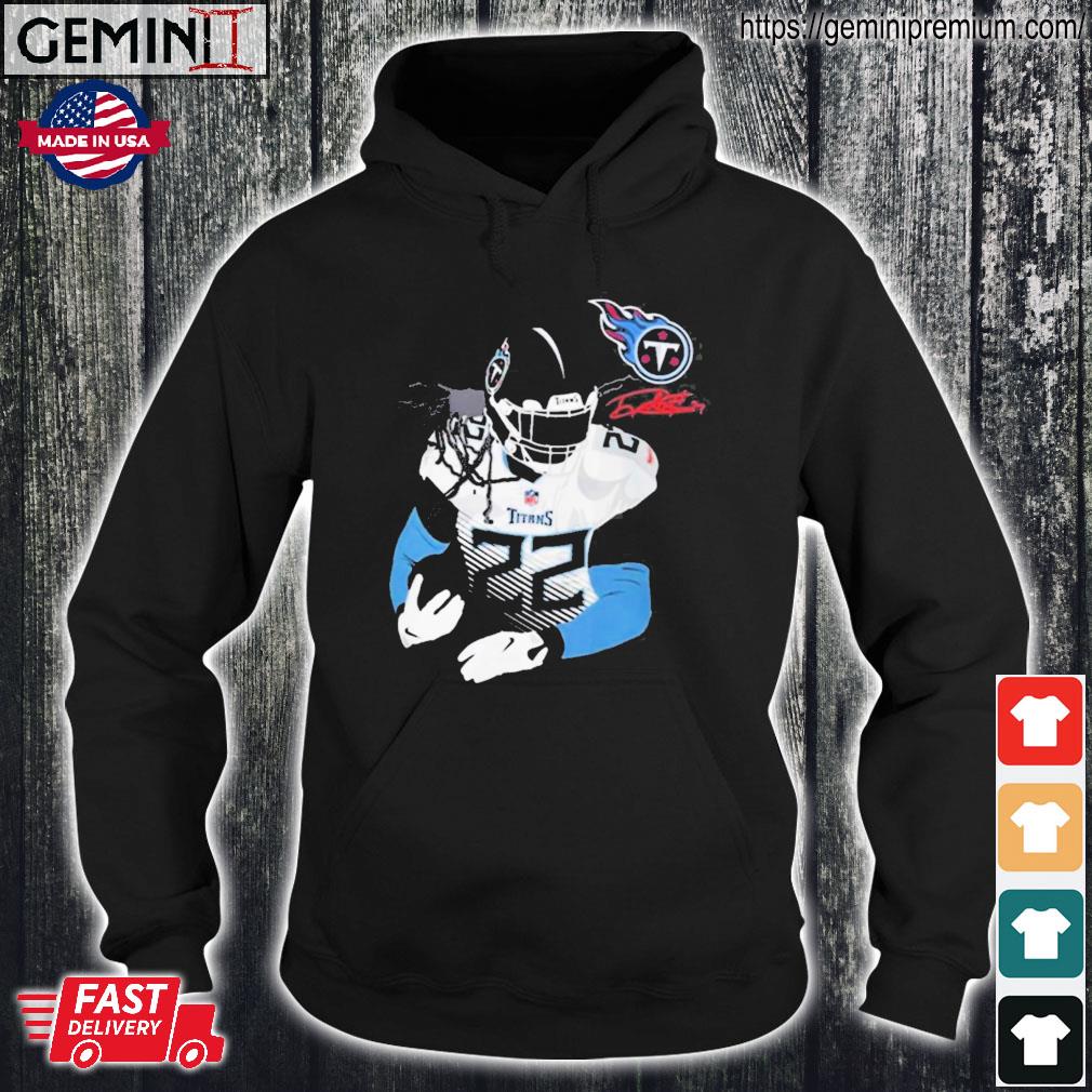 Licensed Gear Nfl Tennessee Titans Derrick Henry Navy Player Shirt, hoodie,  sweater, long sleeve and tank top