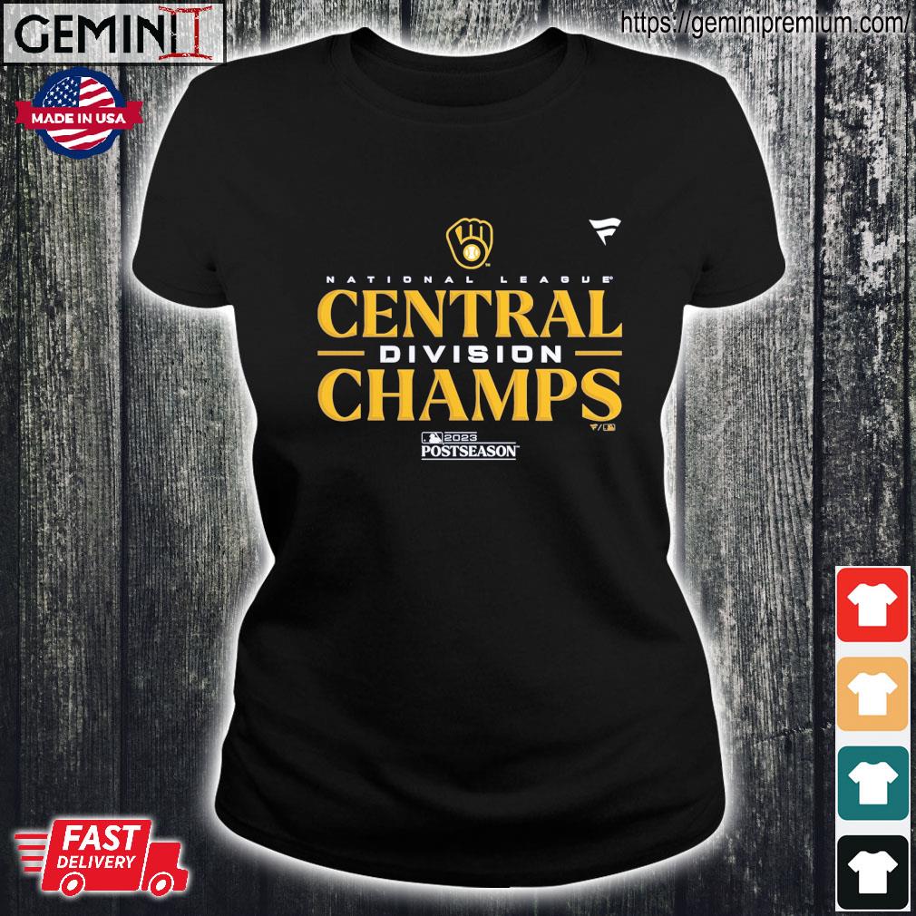 Milwaukee Brewers 2023 Nl Central Division Champions Locker Room T