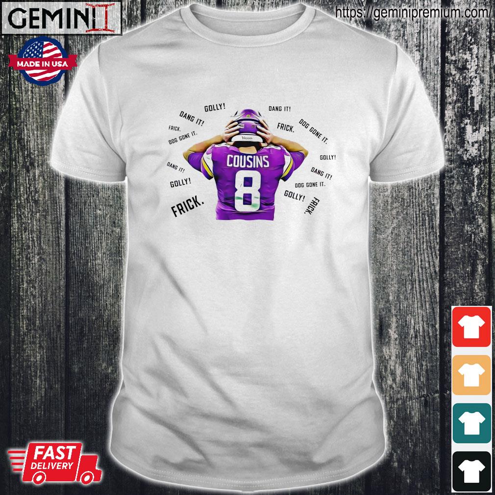 Minnesota Vikings Kirk Cousins Football Player Shirt, hoodie, longsleeve,  sweatshirt, v-neck tee