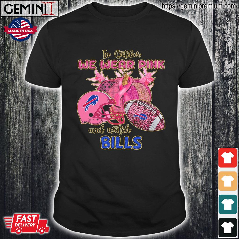 Buffalo Bills In October We Wear Pink shirt, hoodie, sweater, long