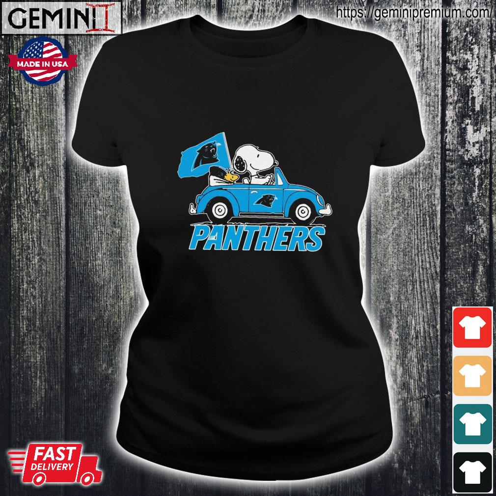 Peanuts Team Carolina Panthers Nfl Shirt