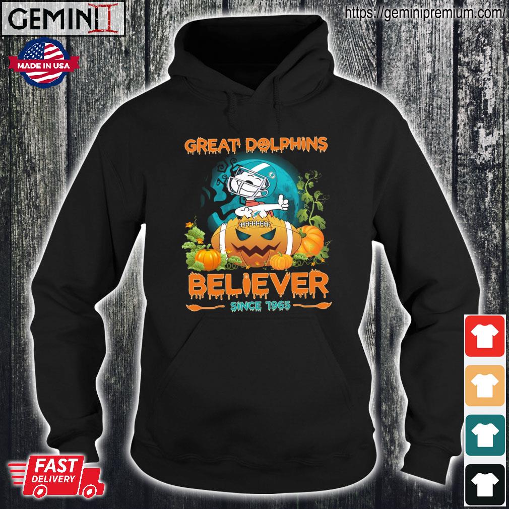 Miami Dolphins Pumpskin Monster Halloween 3D All Over Printed Shirts