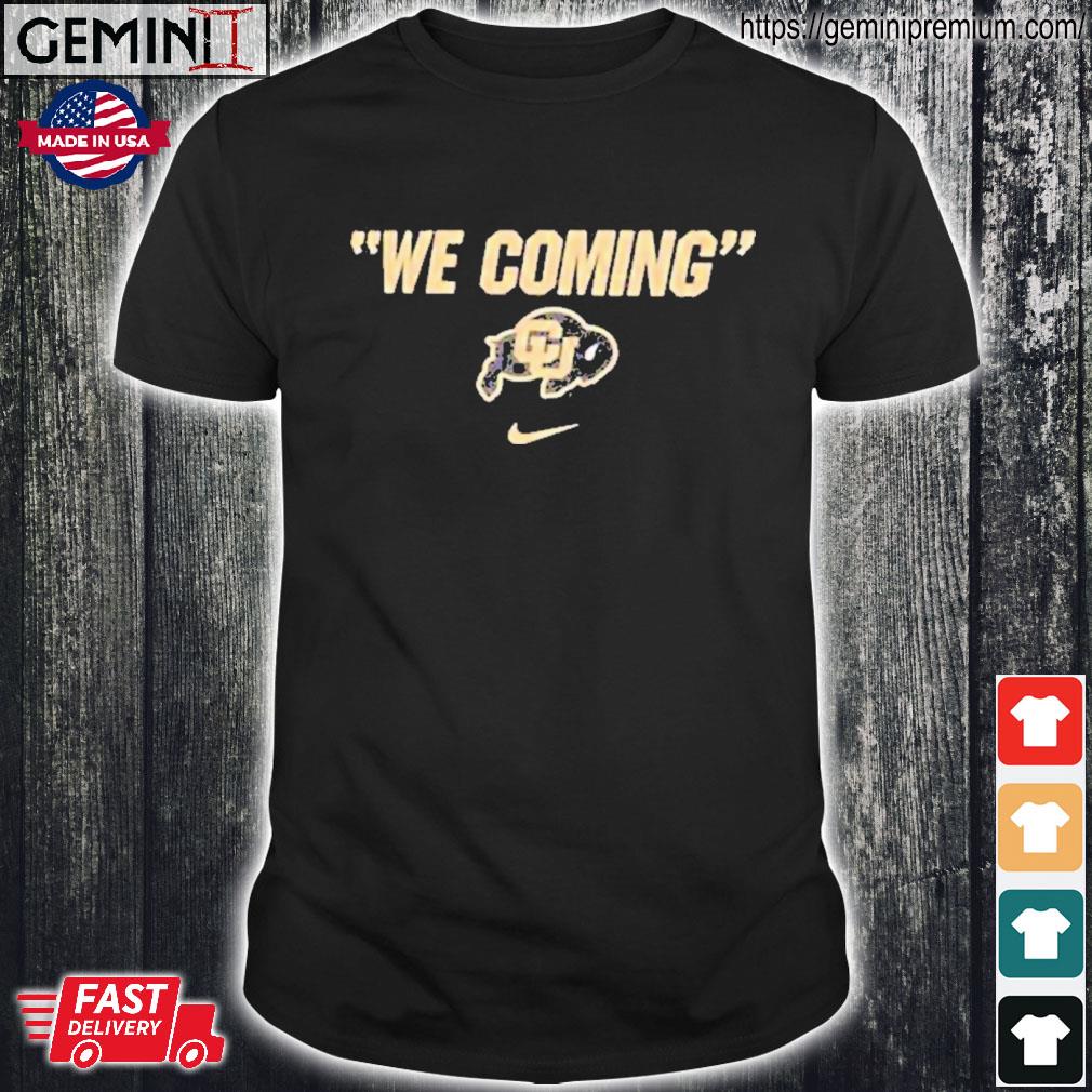 Nike Black Colorado Buffaloes Coach Prime T-Shirt, hoodie, sweater, long  sleeve and tank top