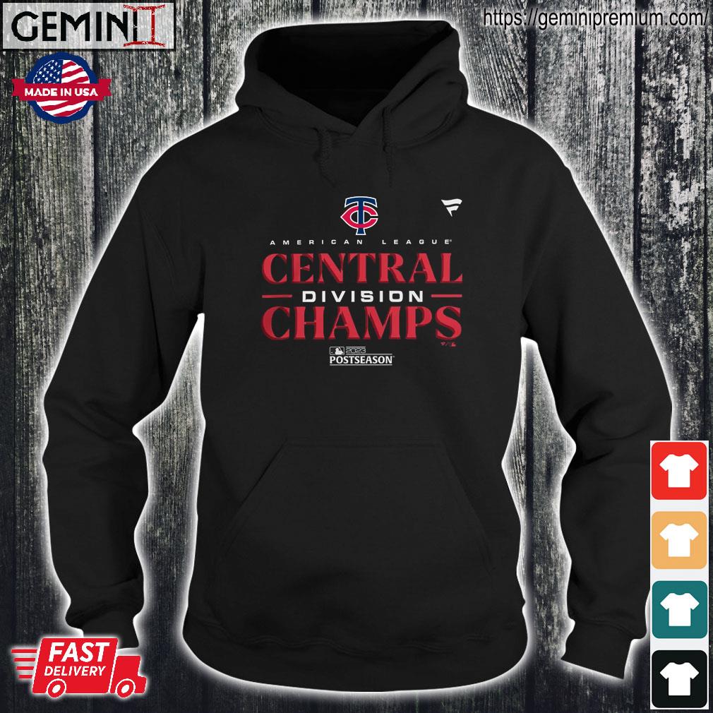 Minnesota Twins American League 2023 AL Central Division Champions shirt,  hoodie, sweater, long sleeve and tank top