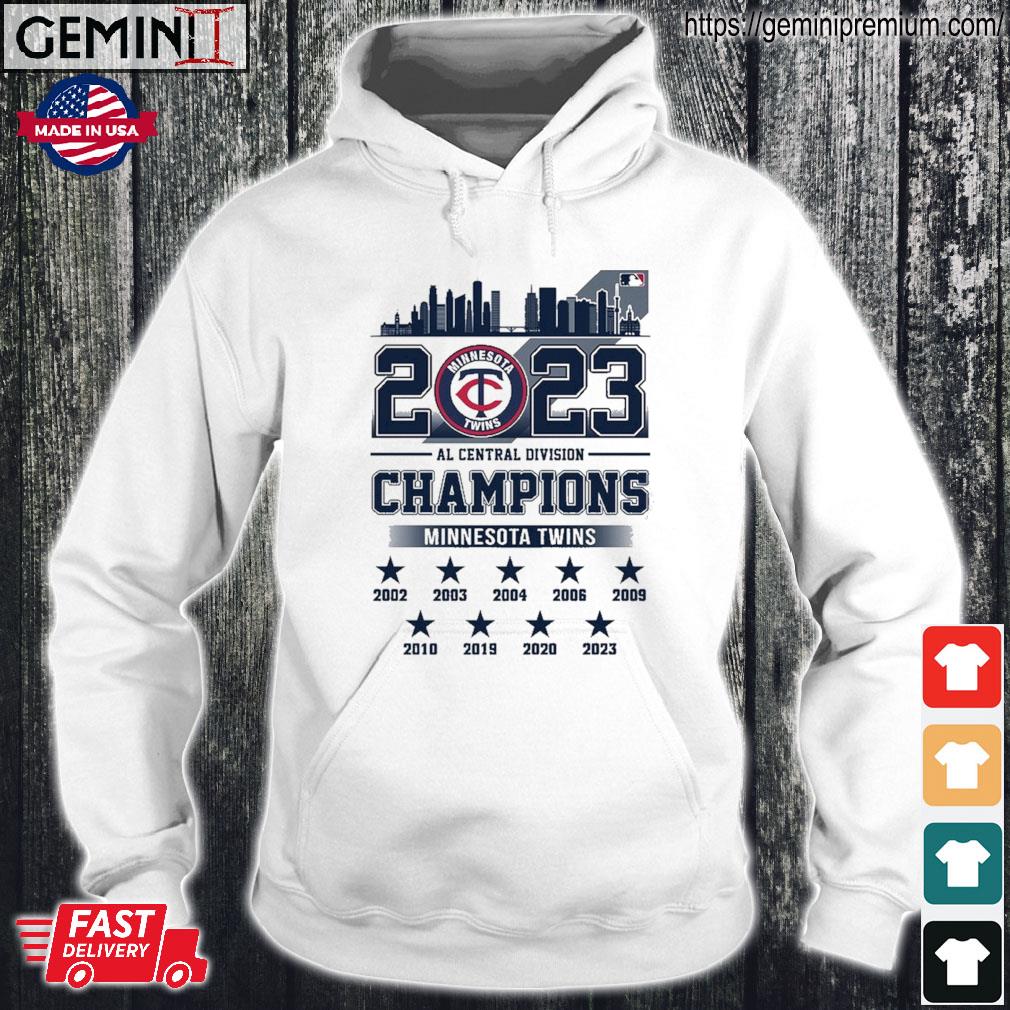 Skyline city 2023 AL Central Division Champions Minnesota Twins