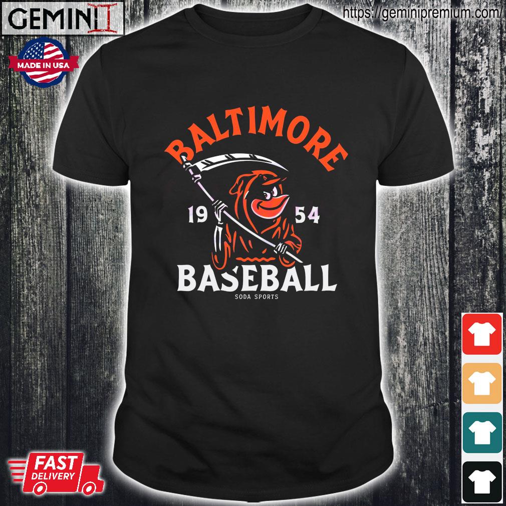 Funny Baltimore Orioles Reaper shirt