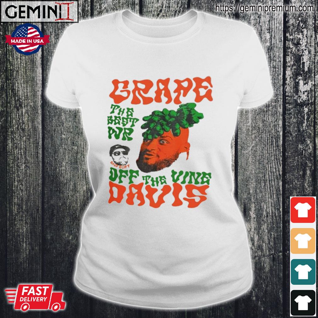 Grape Davis merch is here. 