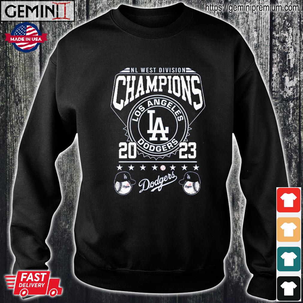 Official los Angeles Dodgers Nl West Division Champions 2023 Shirt