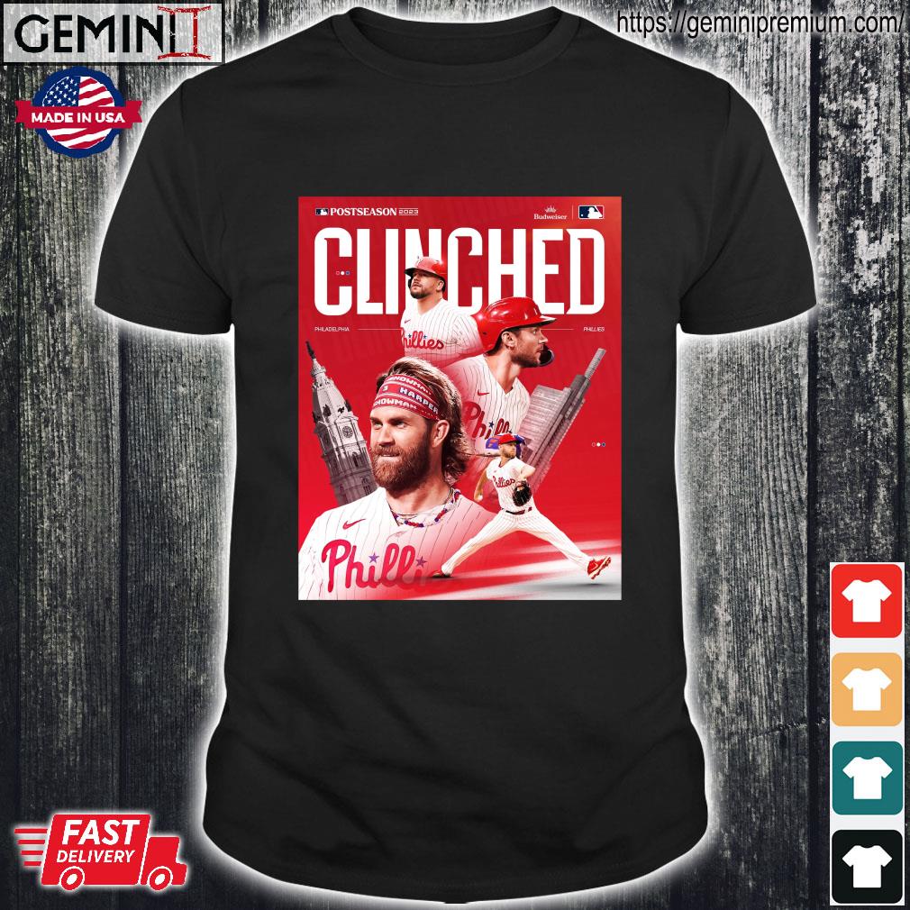 Philadelphia Phillies Postseason Clinched T-Shirt