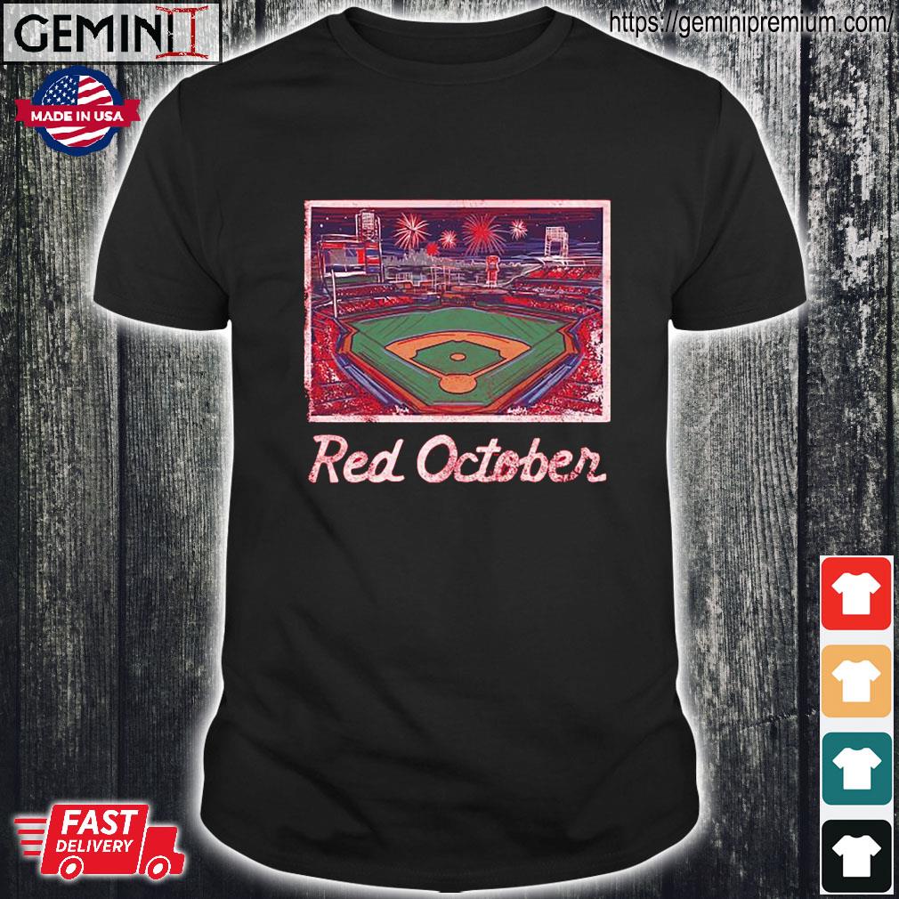 Philadelphia Phillies Red October Stadium 2023 Red Phillies Shirt