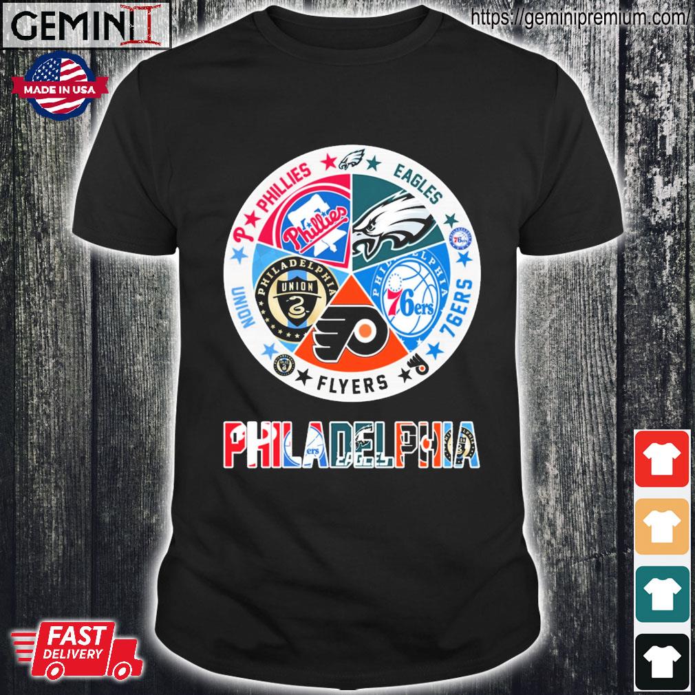 Philadelphia Sport Teams Phillies And Eagles Shirt - Freedomdesign