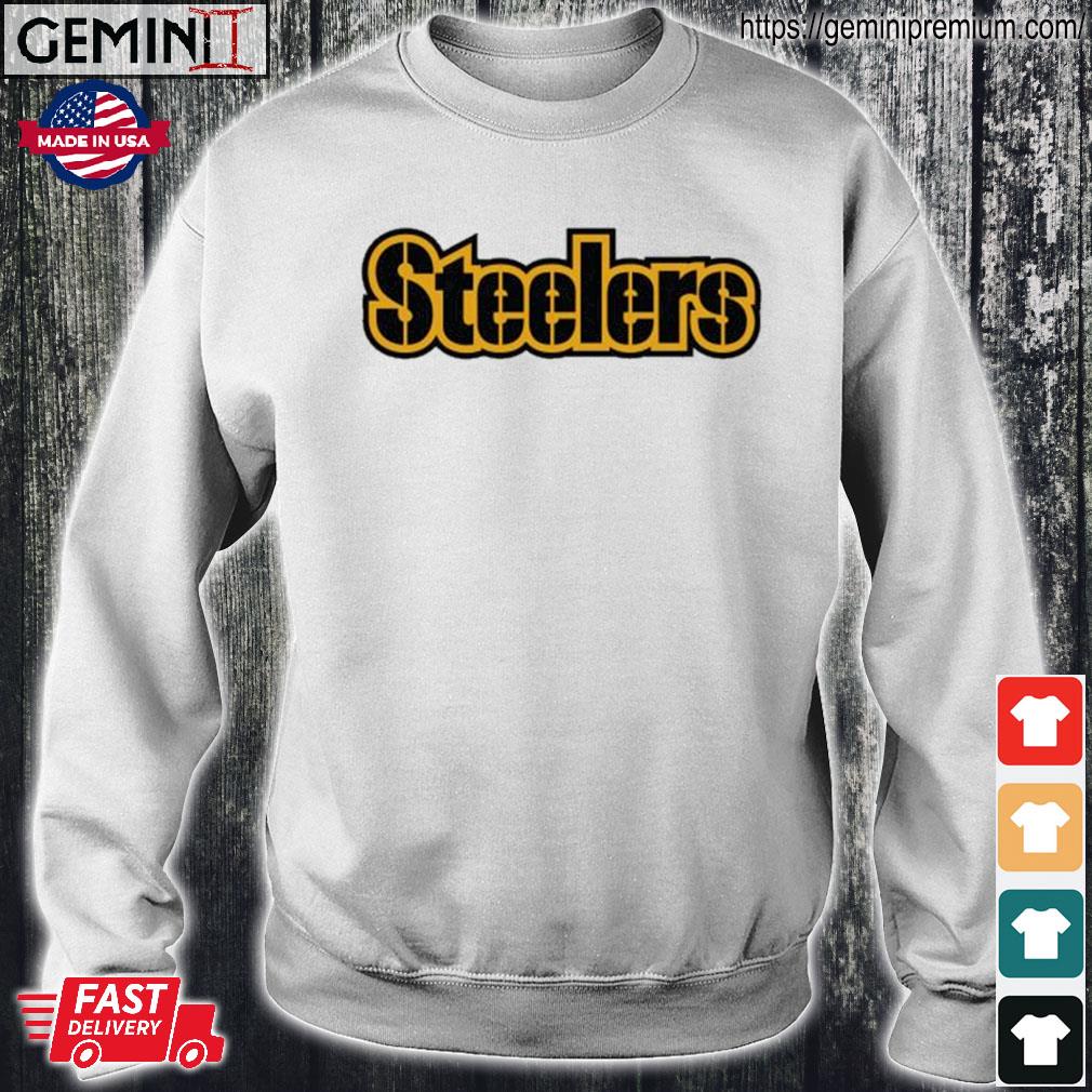 Pittsburgh Steelers Wordmark Logo Shirt, hoodie, sweater, long sleeve and  tank top