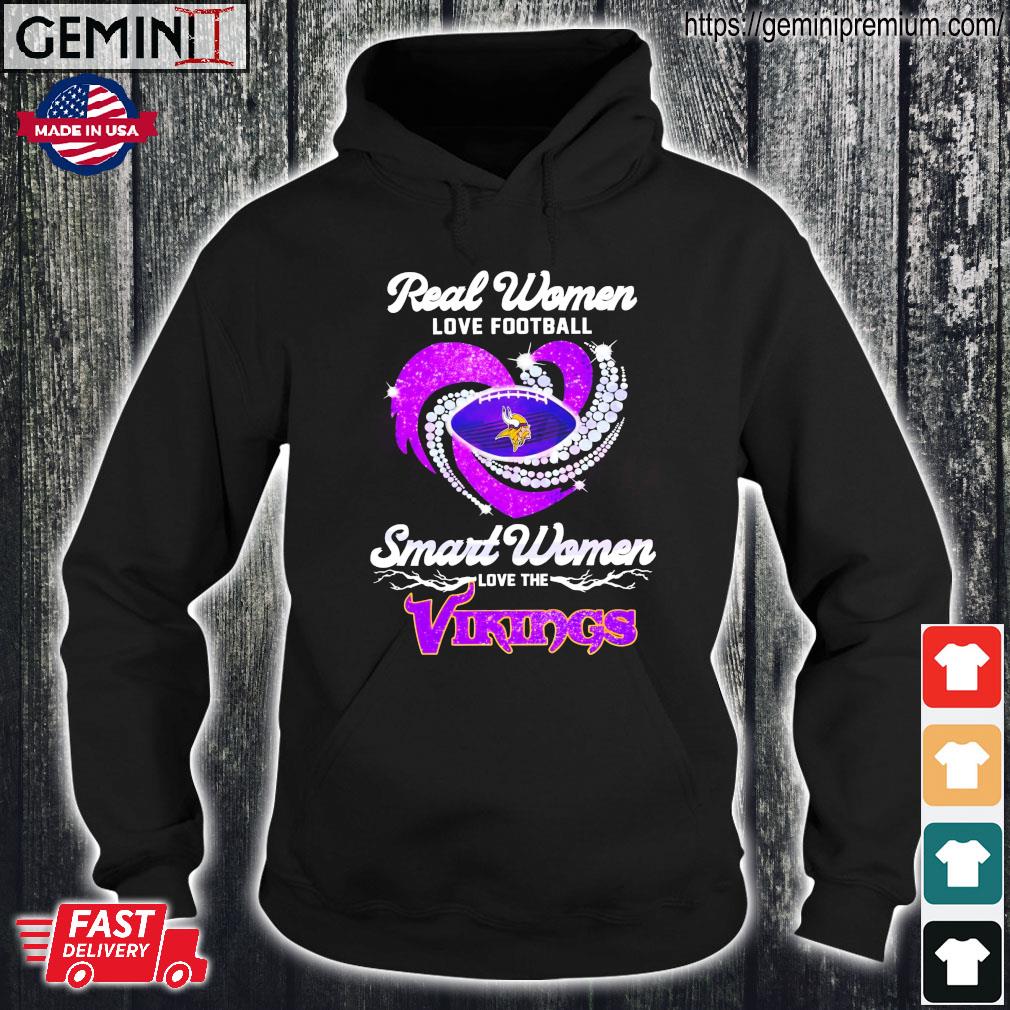 Smart Women Love Minnesota Vikings Shirt, hoodie, longsleeve, sweatshirt,  v-neck tee