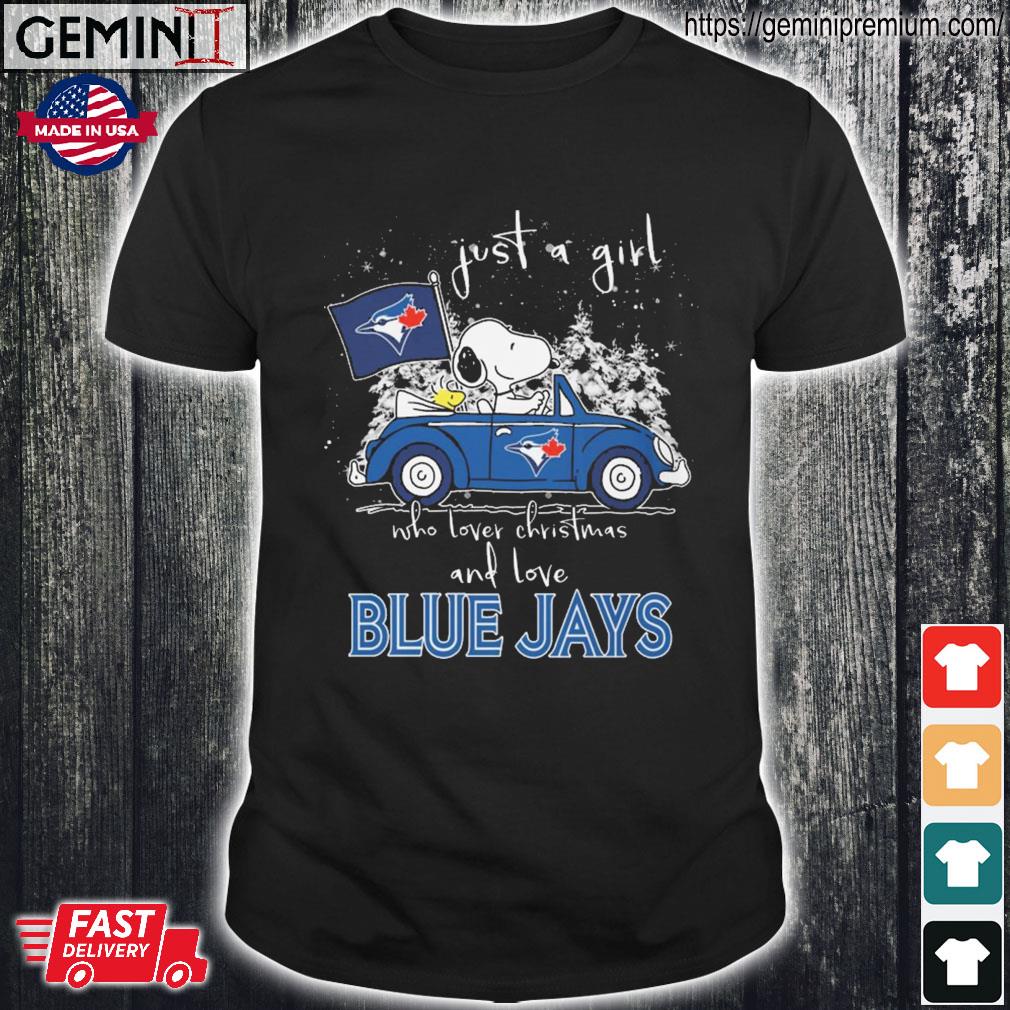 Snoopy and Woodstock driving car Toronto Blue Jays shirt, hoodie