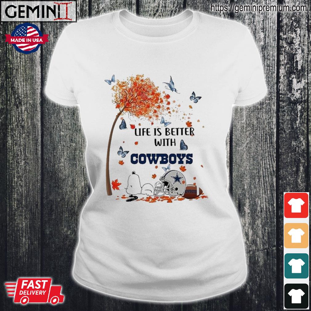 Snoopy Dallas Cowboys Halloween Shirt - High-Quality Printed Brand