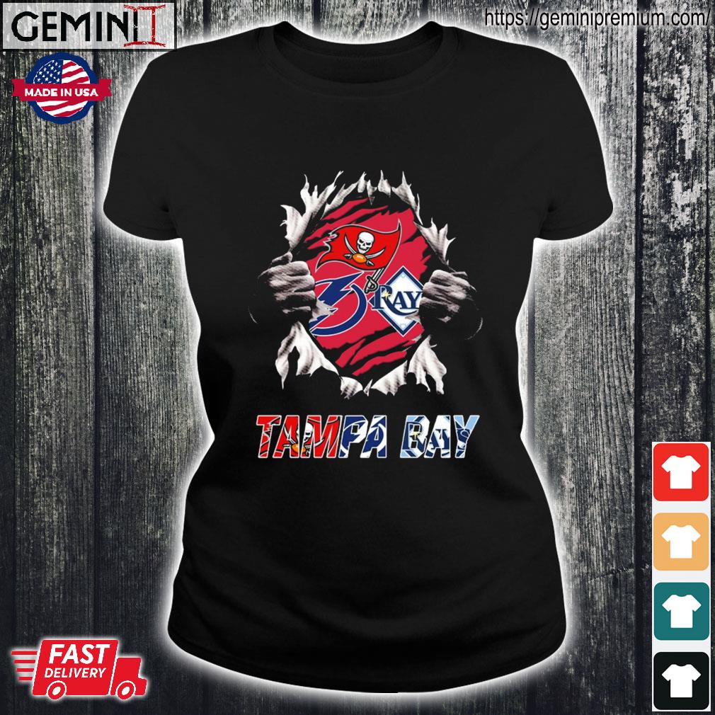 Blood Inside Me Tampa Bay Buccaneers And Tampa Bay Rays 2023 Shirt