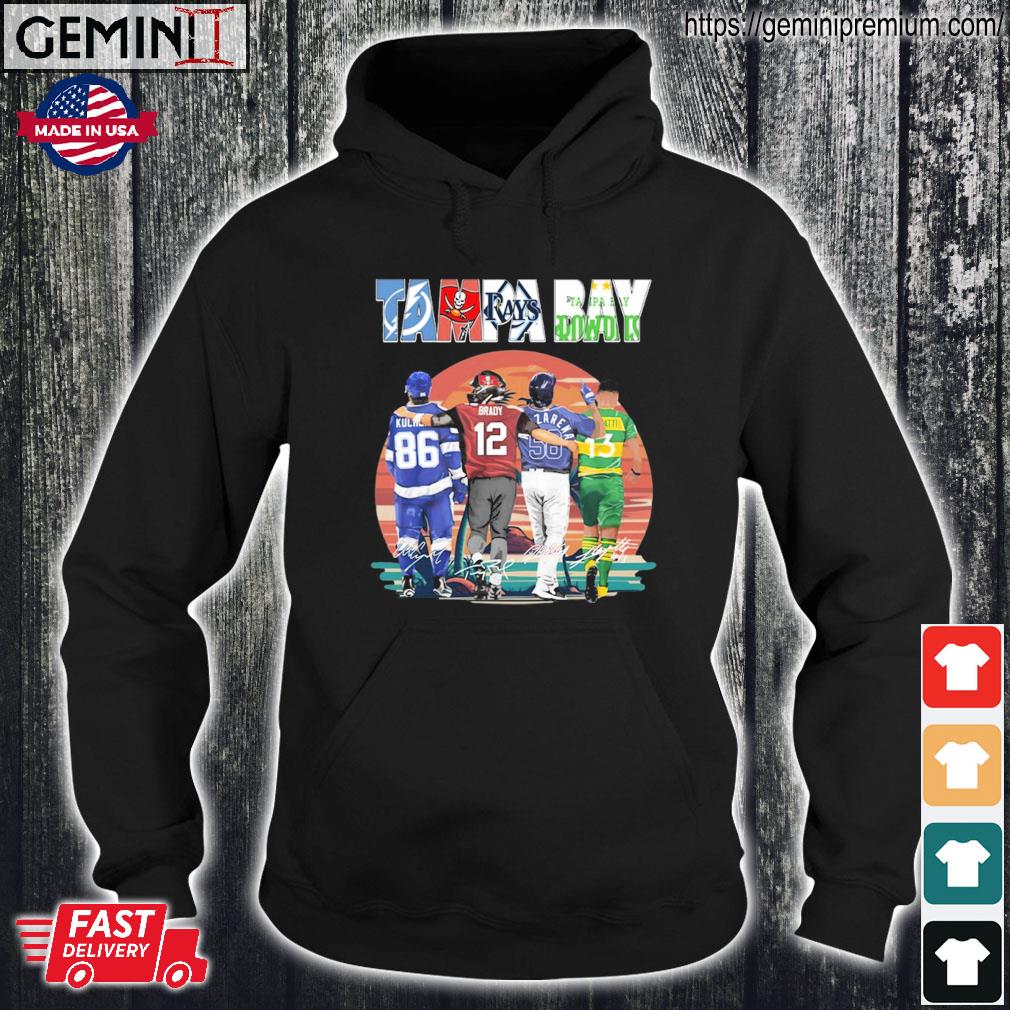 Design tampa Bay Rowdies Tampa Bay Buccaneers Tampa Bay Lightning Tampa Bay  Rays Shirt, hoodie, sweater, long sleeve and tank top