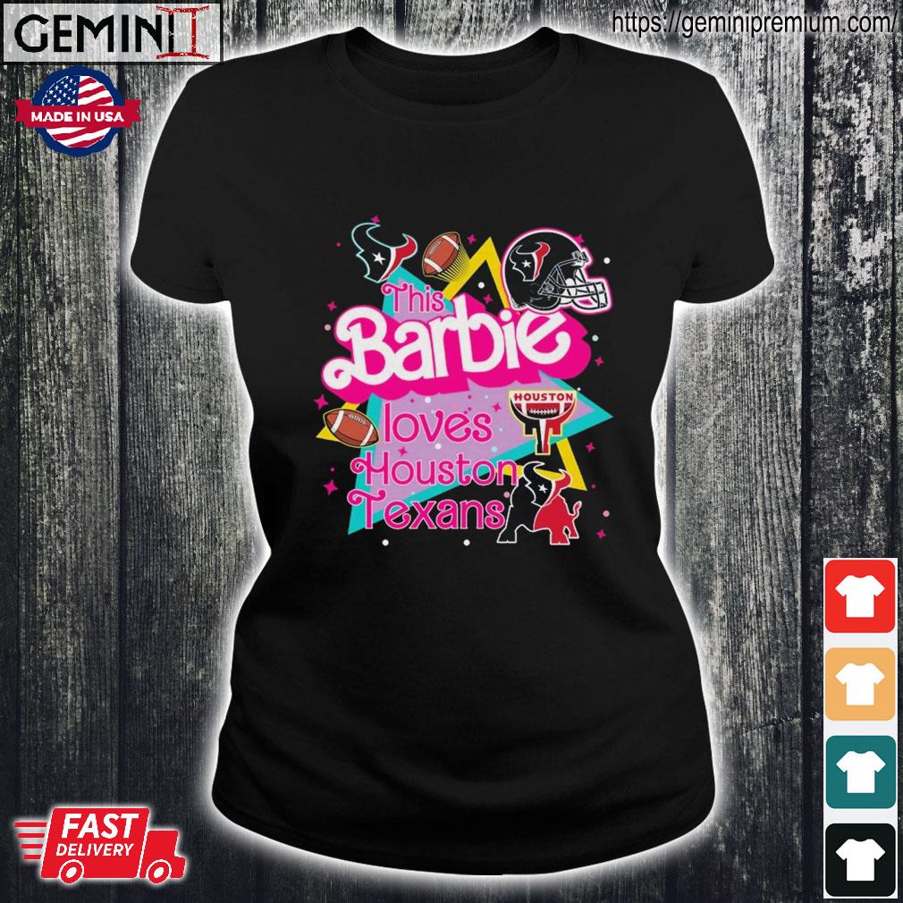 The Barbie Loves Nfl Miami Dolphins Shirt, hoodie, sweater and long sleeve