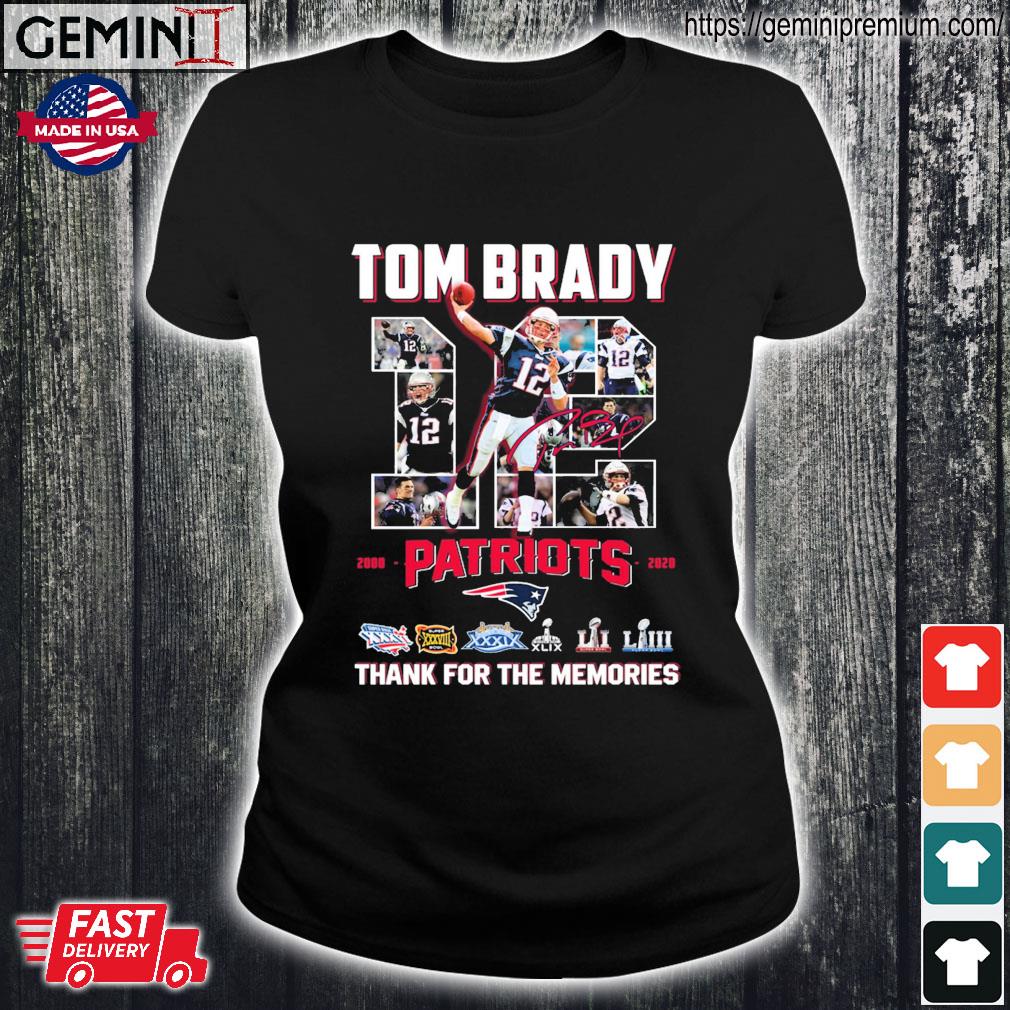 Thank You Tom Brady Shirt Tom Brady Patriots T-shirt Brady 