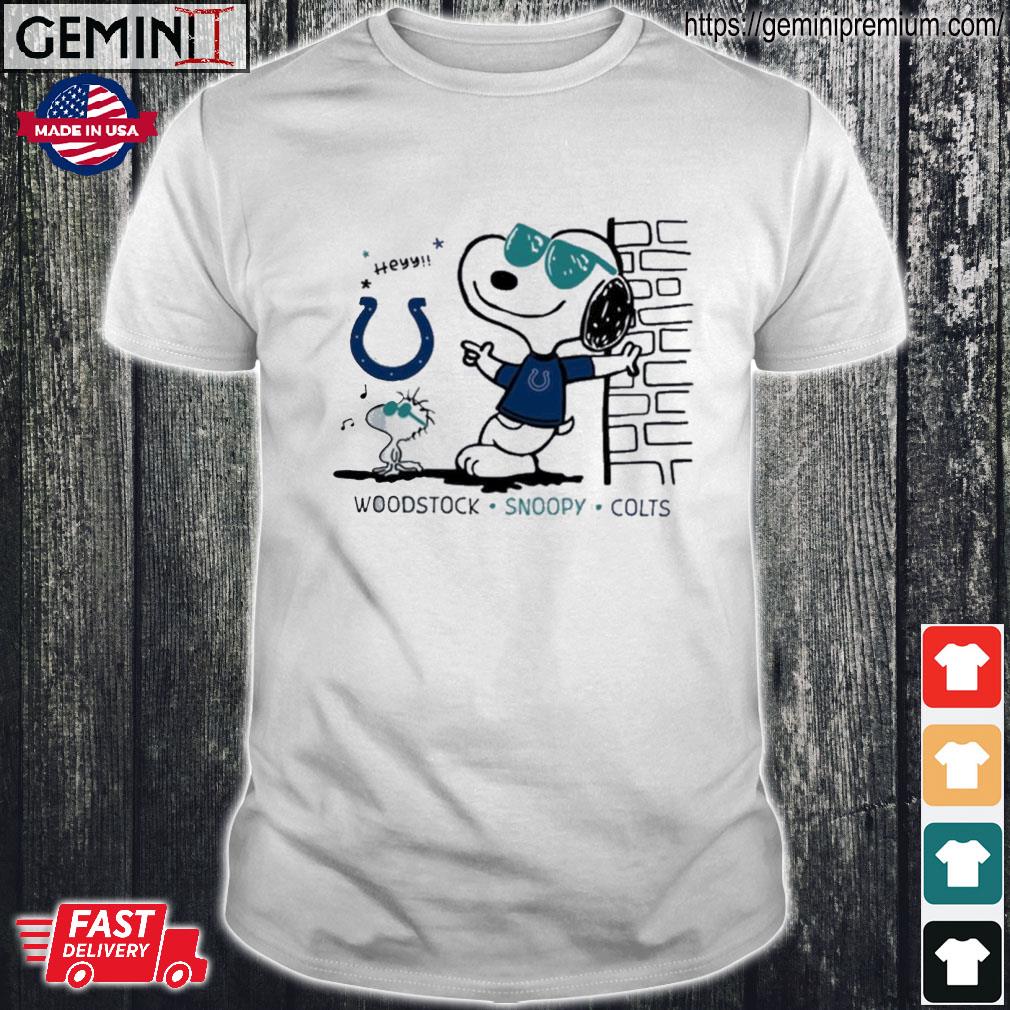 Woodstock Snoopy Colts Shirt