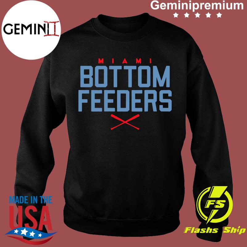 bottom feeders marlins t shirt