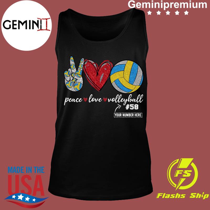 peace love volleyball shirt