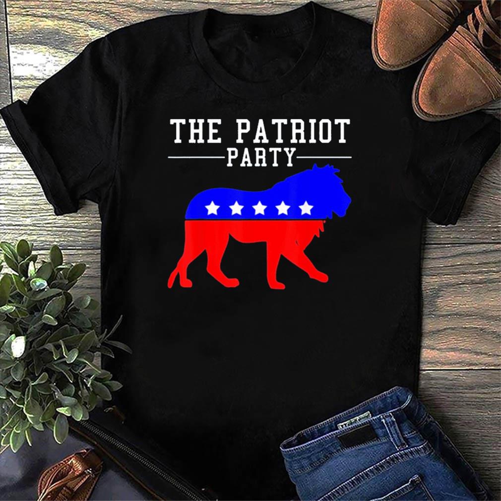 Lion The Patriot PartyT-Shirt